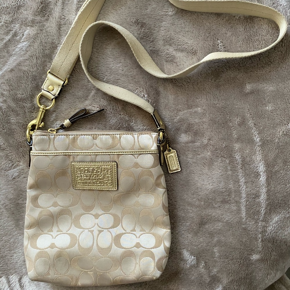 Coach cross body bag